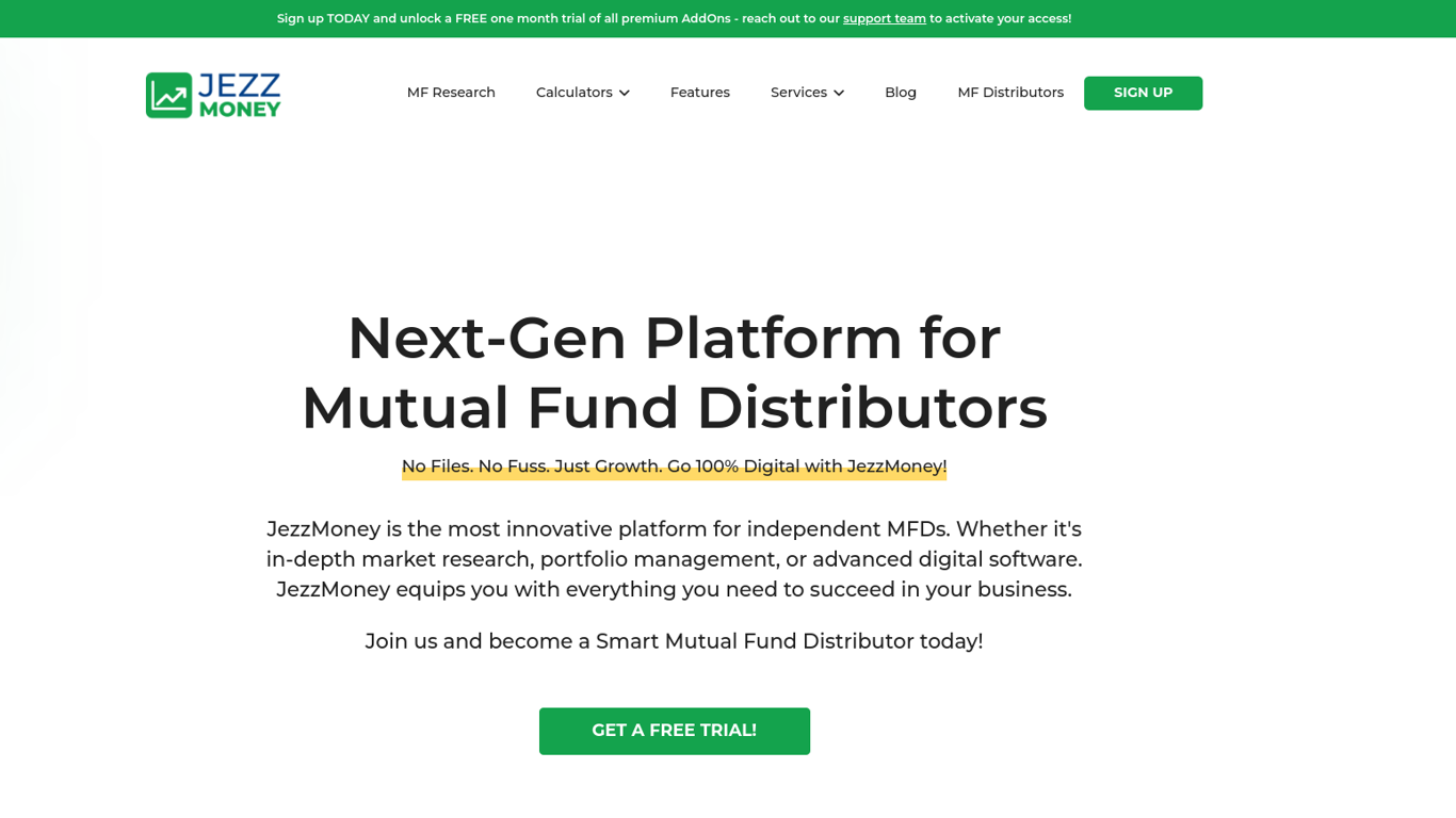 JezzMoney Software features