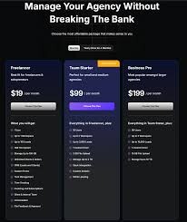 Agency Handy features