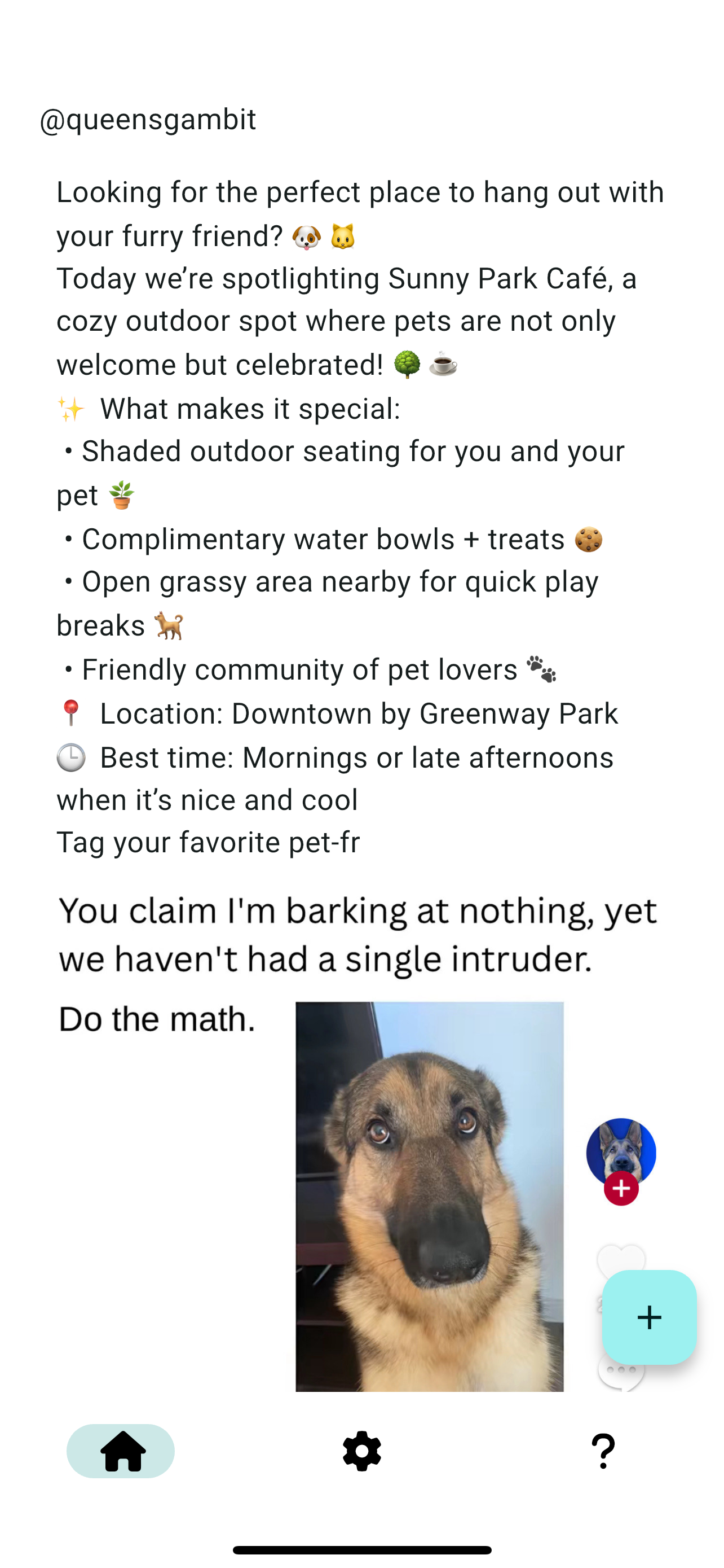 GrapeVine Social features