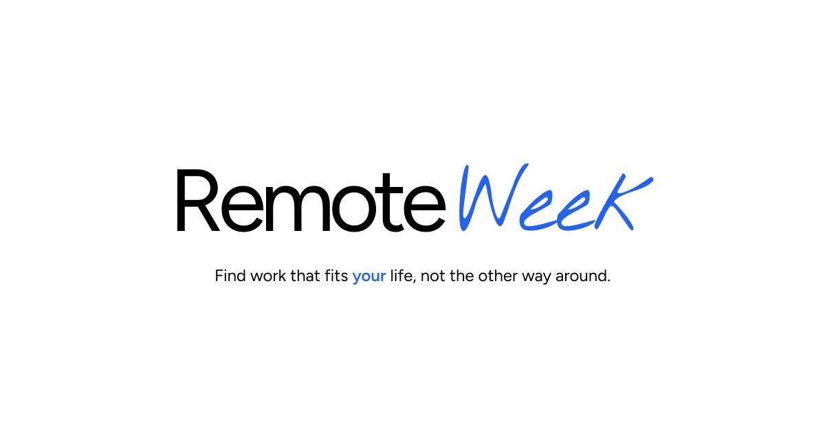 RemoteWeek features