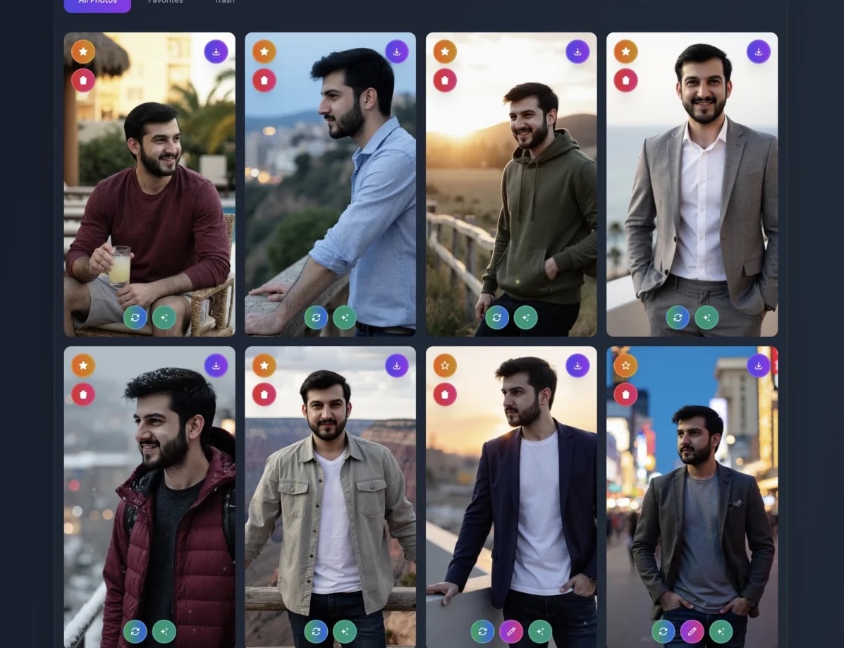 DatingShoot features