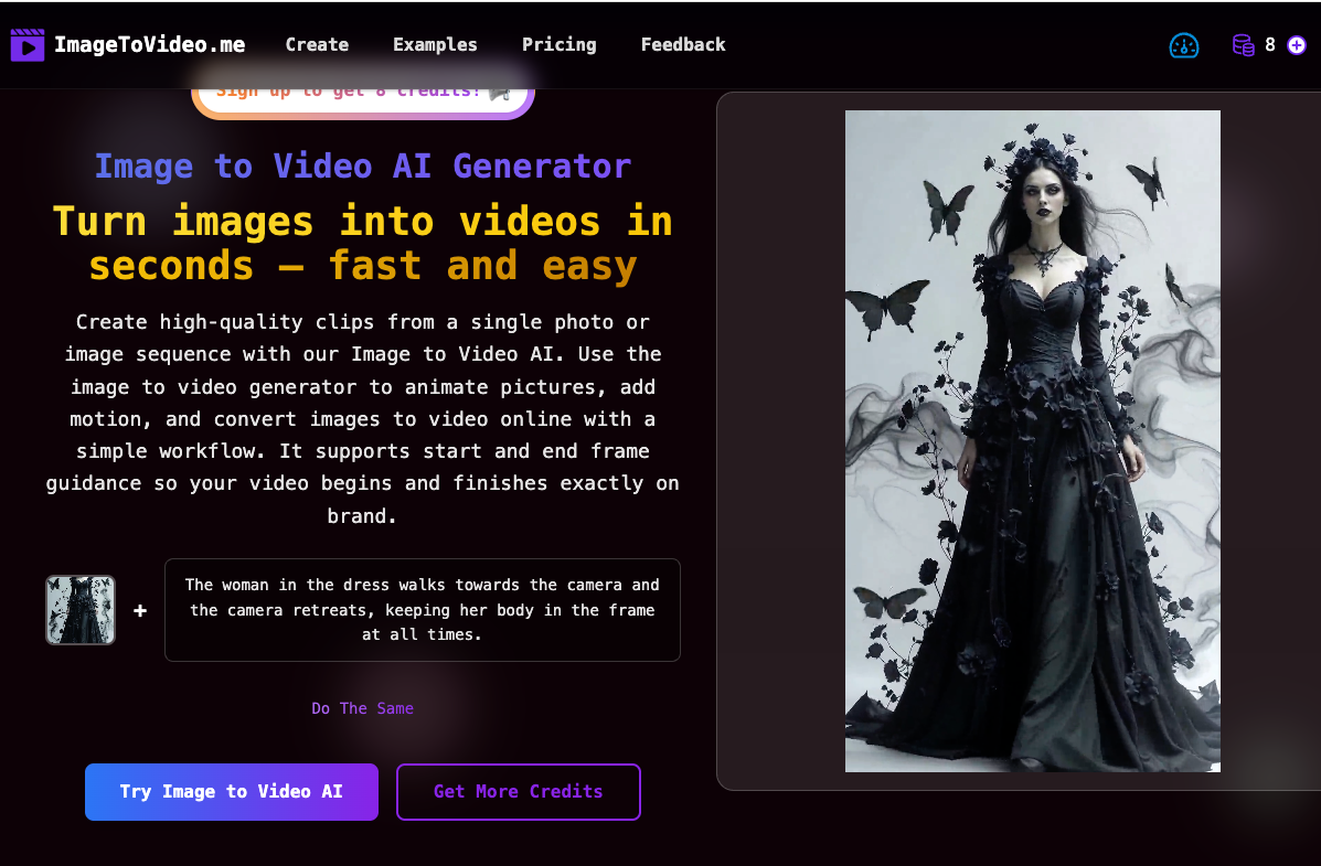 Image to Video AI features